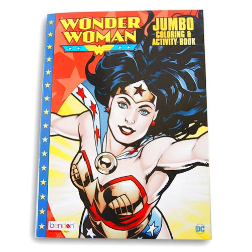 Coloring Books Wonder Woman Coloring and Activity Book - 80 Pages