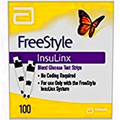 FreeStyle Insulinx Blood Glucose Test Strips