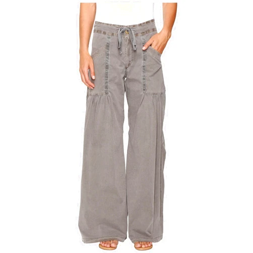 XCVI Willowy Wide Leg Stretch Poplin Pant