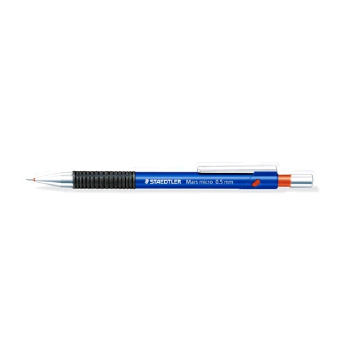 Staedtler Mars micro Precision Retractable Mechanical Pencil for Writing, Drawing, Engineering Drafting, 0.5mm Lead, 775 05