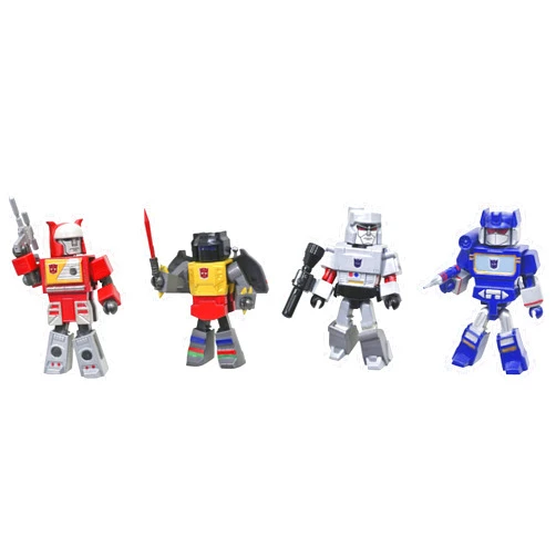 Diamond Select Toys Transformers Series Two Minimates Box Set, Multicolor