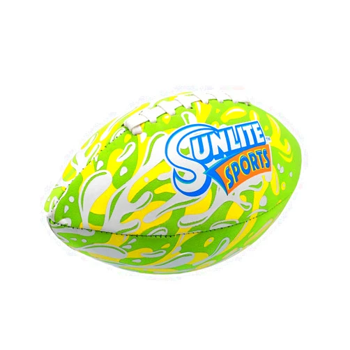 Sunlite Sports Waterproof Football for Lawn Backyard Pool Beach Lake Park Water Toy, Outdoor Play, for Kids Children Teens Adults, Family Fun
