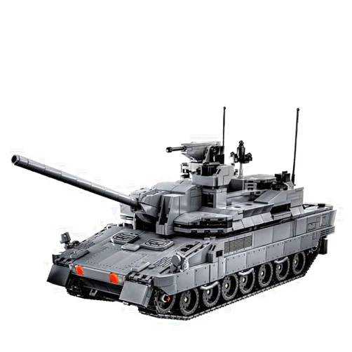 Zorwlodc WW2 Tank Building Set, Military Heavy Main Battle Tank Model, 2252 PCS, Military Tank Building Block Compatible with Lego