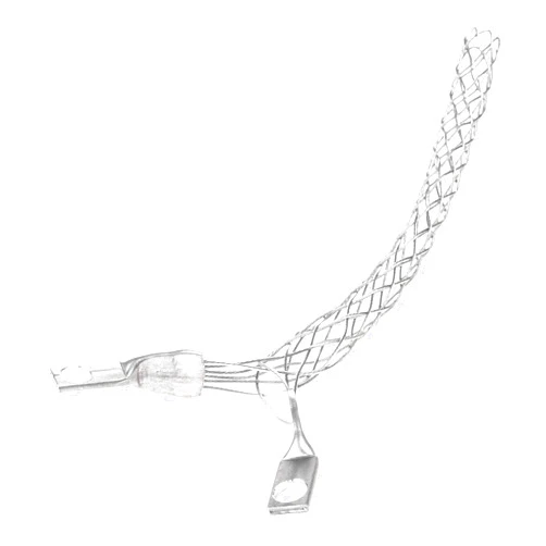 Woodhead 36553 Cable Strain Relief Safeway Grip, Locknut, Wiring Device I-Grip, Galvanized Steel Mesh, .70–.85