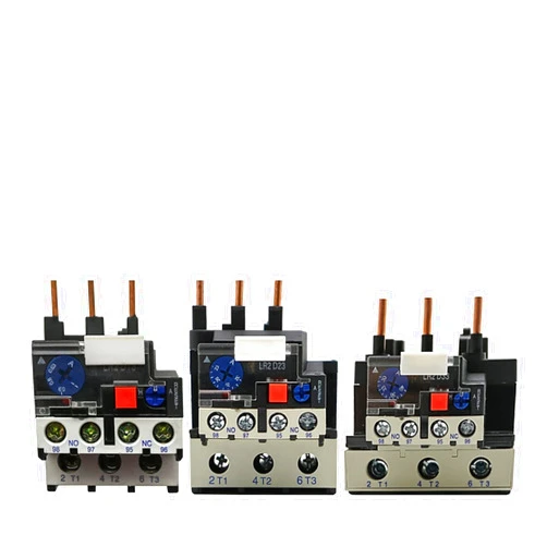 IPUDIS 1PC JR28 Thermal Overload Relay 1.6A 2.5A 6A 10A 13A 23A 40A 80A 93A LR2D13 Adjustable Thermal Relay Over Current Protection Relay