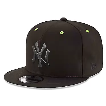 New Era MLB NY New York Yankees 9FIFTY Snapback Hat, Adjustable Black 950 Cap
