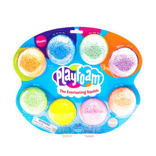 Educational Insights Playfoam 8-Pack, Fidget Toy & Sensory Toys for Kids & Adults, Gift for Ages 3+
