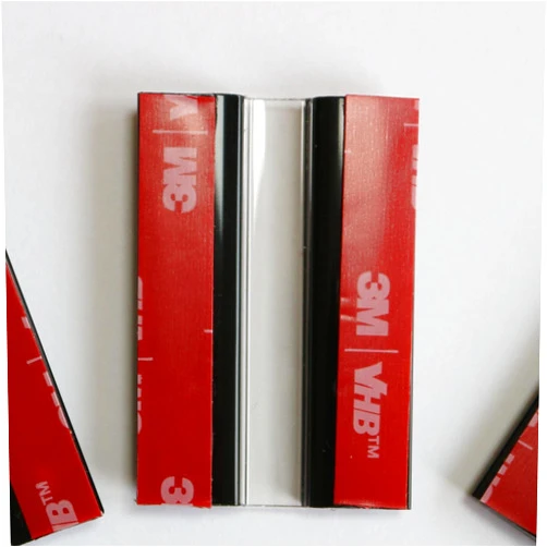 Caterpillar Red 4 x 50mm Black Flexible Hinges – No glue required. Low profile, Acrylic Piano Hinges. (2 in) -4 Pack