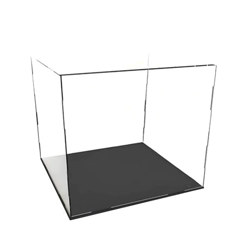 JYMENLING YANJINGYJ Display Case, Acrylic Box, Collectible Display Show Case, Clear Showcase Store Box, Acrylic Display Case with Lid, Dustproof for Pop Figures Toys (Color : A, Size : 54X54X46CM)