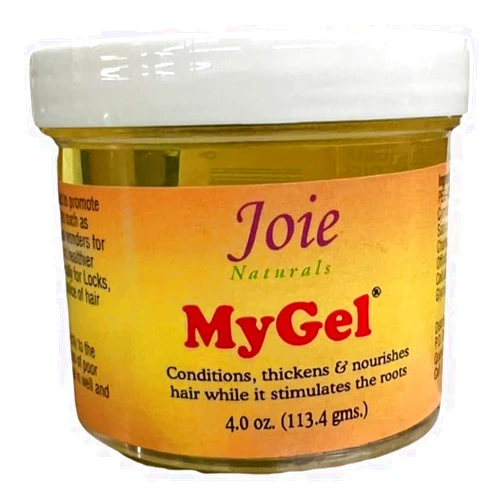 Bizzico Joie Naturals MyGel Hair Gel for Women Edge Control Braiding Gel – 4Oz Hair Gel for Men – Gel for Curly Hair Enriched with Plant Oils, Herbal Extracts – Nourishing Styling Gel for Braids,