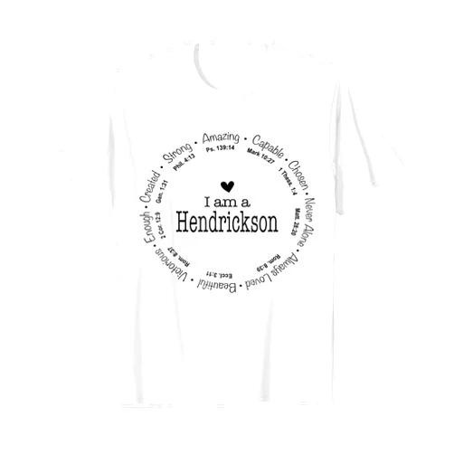 Team Hendrickson Family Name Hendrickson Family Name - Mom Name Mothers Day T-Shirt