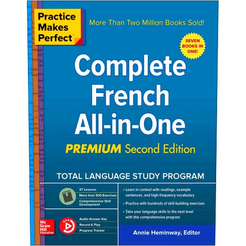 By Annie Heminway (Author) Practice Makes Perfect: Complete French All-in-One, Premium Second Edition