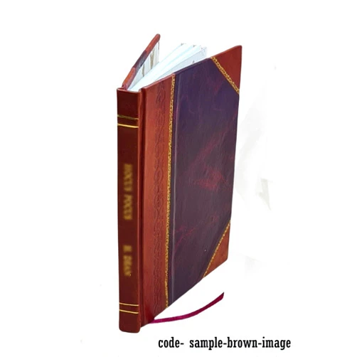 By Angelina Weld Grimké (Author) Rachel, a play in three acts [by] Angelina W. Grimke. 1920 [Leather Bound]