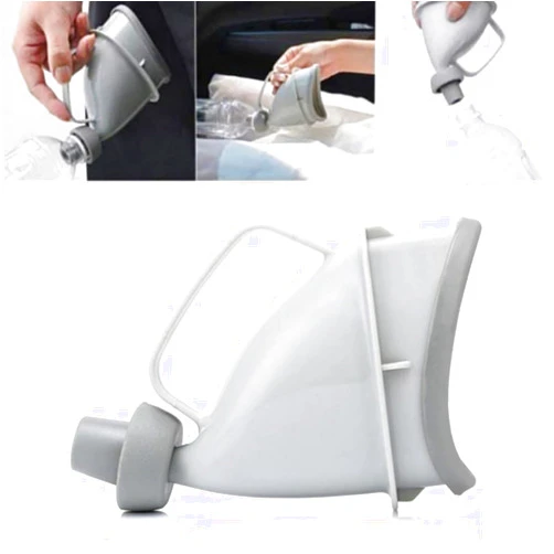 DPOWERFUL Unisex Female Male Reusable Portable Urinal Device Travel Mobile Toilet Camping Pee Urinal Outdoor Emergency Sitting Standing Urination