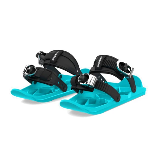 Snowfeet - Mini Short Ski Skates for Snow | Skis for Winter Shoes | Short Snowskates Snowblades Skiboards | The Real Original