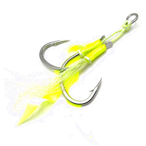 Capt.wang Capt Jay Fishing Assist Hooks - Jigging Slow Fast Jigs Stinger Hook for Dancing and Fishing