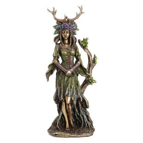 Veronese Design Guardian Goddess of The Trees Bronze Finished Statue