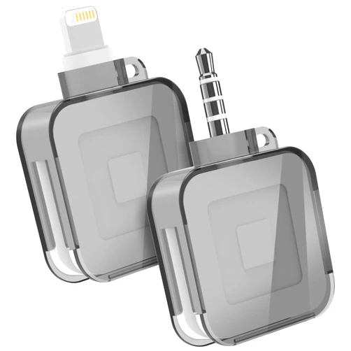 BASSIRY Lanyard Case for Square Reader for Magstripe with 3.5mm Headset Jack or Lightni Connector Cover Case for Square Reader Magstripe Holder (1pack)