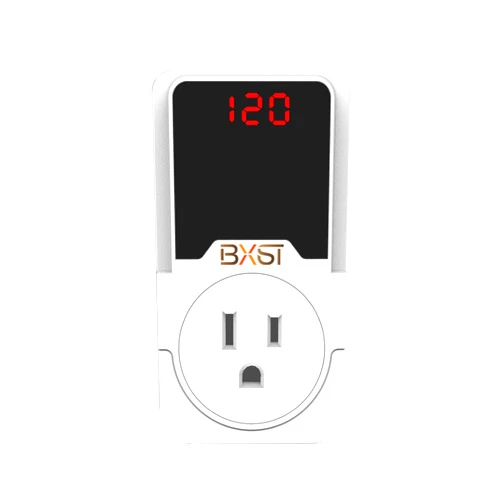 BXST 140J Surge Protector Voltage Protector One Outlet Plug Surge Protector for Refrigerator/Air-Conditioner/Fridge Home/Office/Travel Portable LED Adjustable buttons120V
