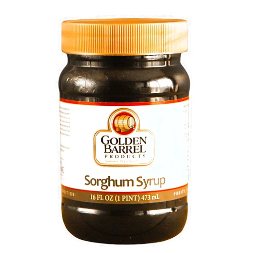 GOLDEN BARREL Golden Barrrel Sorghum Syrup Wide Mouth Jar, 16 oz ( Pack May Vary )