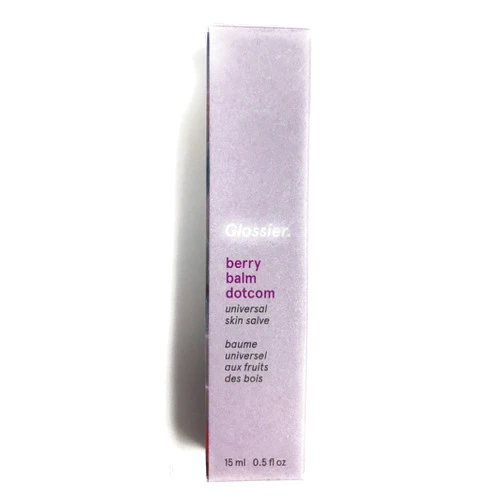 Glossier Balm Dotcom Universal Skin Salve, Berry, 0.5 fl oz / 15 ml, Moisturizing, Revitalizing