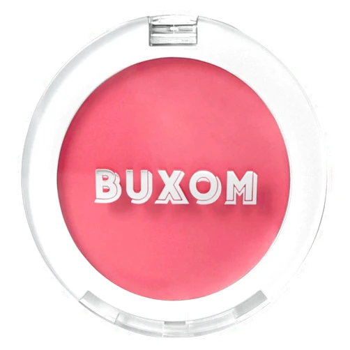 BUXOM Plump Shot Collagen Peptides Plumping Cream Blush, Cream-to-Powder Blush, Longwearing, Buildable Color, Lightweight Blush for Cheeks, Vegan