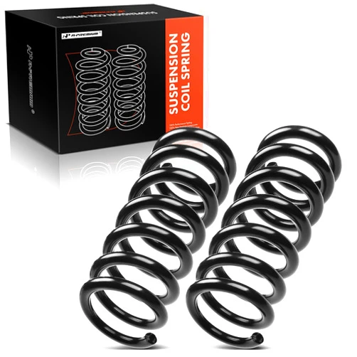 A-Premium 2Pcs Rear Suspension Coil Spring Set Compatible with Mercedes-Benz C204 W204 C250 C350 2012-2015, Driver and Passenger Side, Replace# 2043240604
