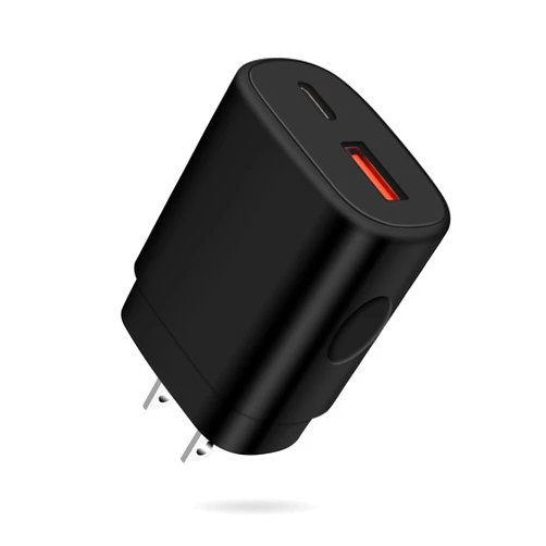 IHoto Charger Plug Super Fast Charging 25W 2 Port USB A & USB C Wall Charger Block Android Phone Adapter Compatible with Samsung Galaxy S25 Ultra S25 FE Edge S25 Plus A17 A16 A35 A55 S24 A14 A54 S23 S22 A25