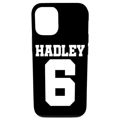Hadley American Highschool College Letters Gift iPhone 12/12 Pro Hadley Girl Women Personalized Popular Birth First Name Case