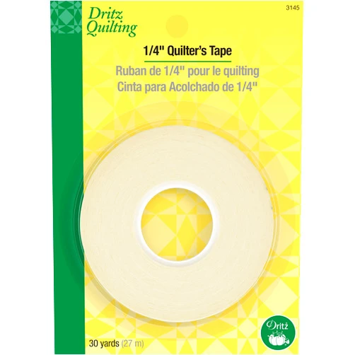 Dritz 3145 Quilter's Tape, 1/4-Inch x 30-Yards