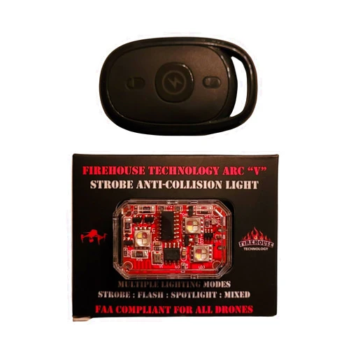 Generic Firehouse Technology Arc V Multi-Color Professional Drone Strobe w/Remote Control