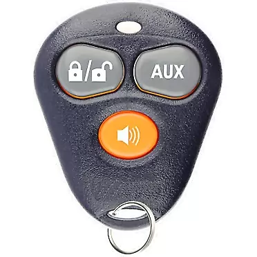 KeylessOption Keyless Entry Remote Starter Car Key Fob Alarm For Aftermarket Viper Automate EZSDEI474V 473V Orange Button