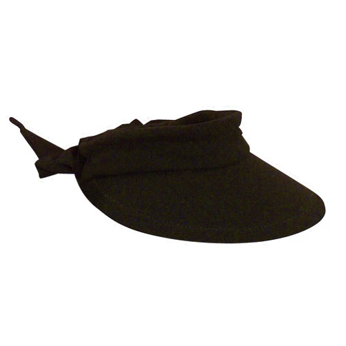 Scala Women's Visor Hat With Big Brim