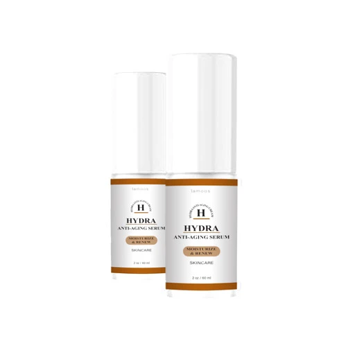 Lamoos Hydra Serum - Hydra Anti-Aging Serum (2 Pack, 4oz)