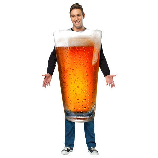 Rasta Imposta Men's Get Real Beer Pint
