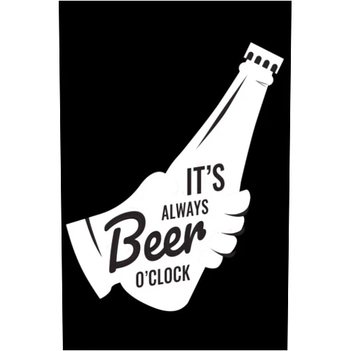 Bier Lustige Sprüche Notizbücher Its always Beer Oclock Lustige Bier Sprüche Uhr: DIN A5 Doted Gepunktet 120 Seiten / 60 Blätter Notizbuch Notizheft Notiz-Block Bier Craft Beer Saufen JGA Trinken Mallorca Motive (German Edition)