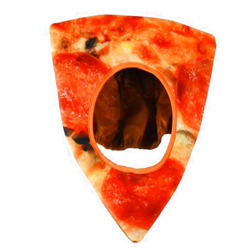NOVELTY GIANT WWW.NOVELTYGIANT.COM Pizza Costume Hat Halloween Prop Restaurant Accessory Multi