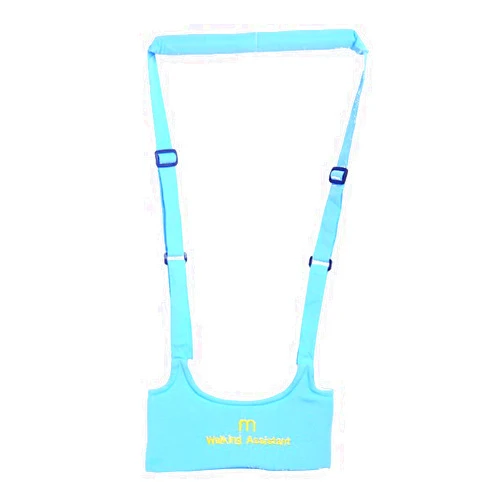 Rui Wen Baby Toddler Learn to Walk Walking Harness Aid Assistant Safety Rein Train Walking Protective Belt (Blue)