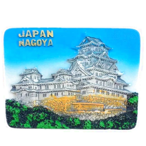 World Magnet-Eddiewei World Fridge Magnet 3D Resin Collection Travel Souvenir Tourist Gift Home and Kitchen Decoration Refrigerator Magnetic Sticker (Japan3)