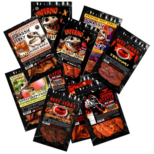 JJD USA Jurassic Jerky Carnivore Candy A “Grab-Bag” (9 Piece Assortment)