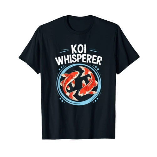 Cute Japanese Sea Animal Pet Love Carp Designs Koi Fish Men Women Cool Koi Whisperer T-Shirt