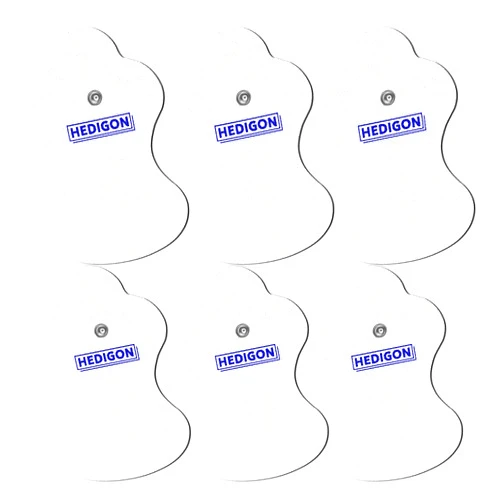 Hedigon Durable Compatible with Omron Tens Unit Replacement Pads 3Pairs（6PCS） Electrotherapy Pads for Pain Relief Reusable Pads Brand: HEDIGON