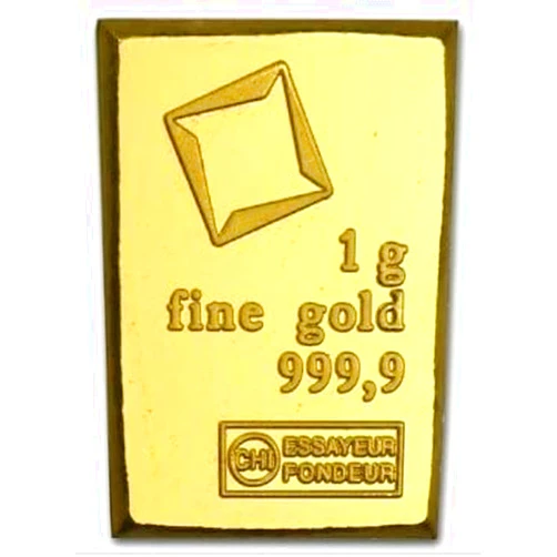 Generic Valcambi 1gram Combibar .999 Fine Gold Bar