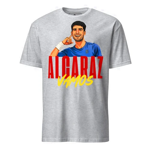 Shopsphère DISTRIBUTION T-Shirt Carlito | Tshirt Tennis | Gift | Birthday | Carlos Alcaraz