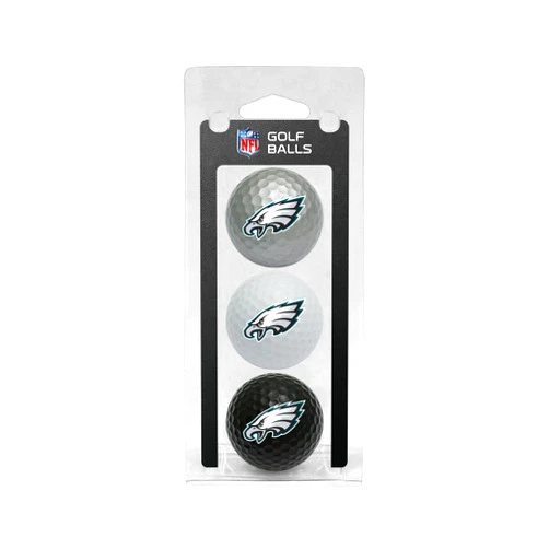 Team Golf NFL Regulation Size Golf Balls, 3 Pack, Full Color Durable Team Imprint