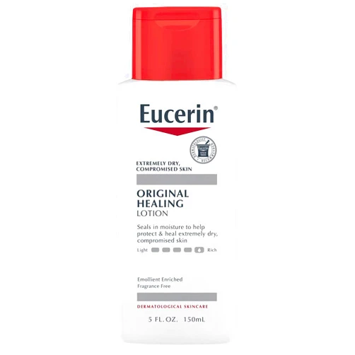 Eucerin Original Healing Lotion - Fragrance Free, Rich Lotion for Extremely Dry Skin - 5 Fl. Oz. Bottle