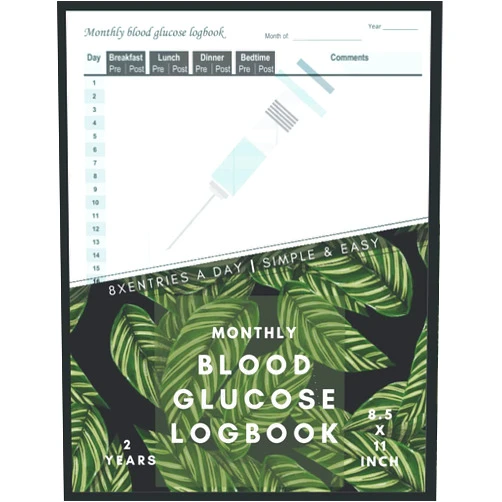 MILAN SONI Diabetes Log Book: Blood Sugar Log Book, 2-Year Blood Sugar Level Recording Book to Record Your Glucose levels. Easy & Simple !