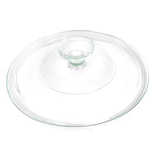 Corningware French White 2.5 Quart Fluted Round Glass Lid