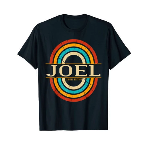 Stogmono Personalized apparel Joel Name Personalized Men Boys Vintage Appreciation T-Shirt
