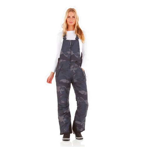 Arctic Quest Womens Ski Snow Bibs Pants Insulated Water Resistant Overalls Snowboarding Winter Waterproof Pants Women